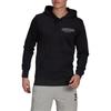 adidas Sweatshirts Men's Black Hooded Moderate Regular GK8158