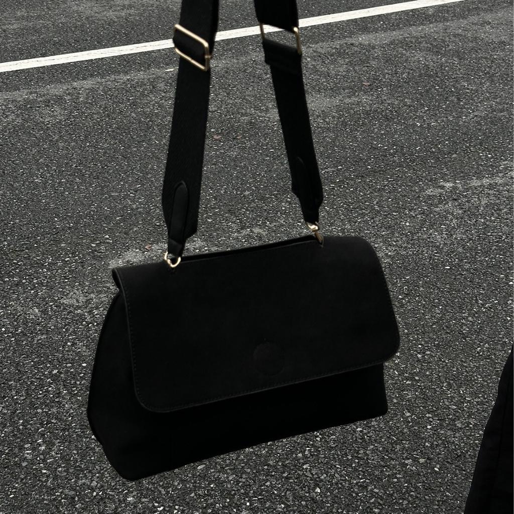 Casual Women's Bag Fashion Versatile Matte Texture Large Capacity Casual College Style Single Shoulder Crossbody Bag