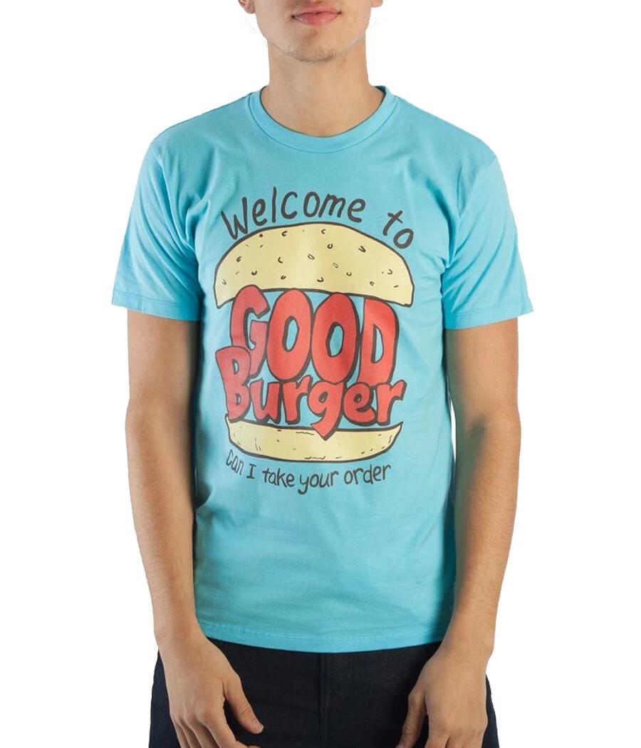 Nickelodeon Welcome to Good Burger 100% Cotton T-shirt Mens Tees Top XL