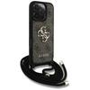 Custodia per iPhone 16 Pro Max Guess a Tracolla Marrone