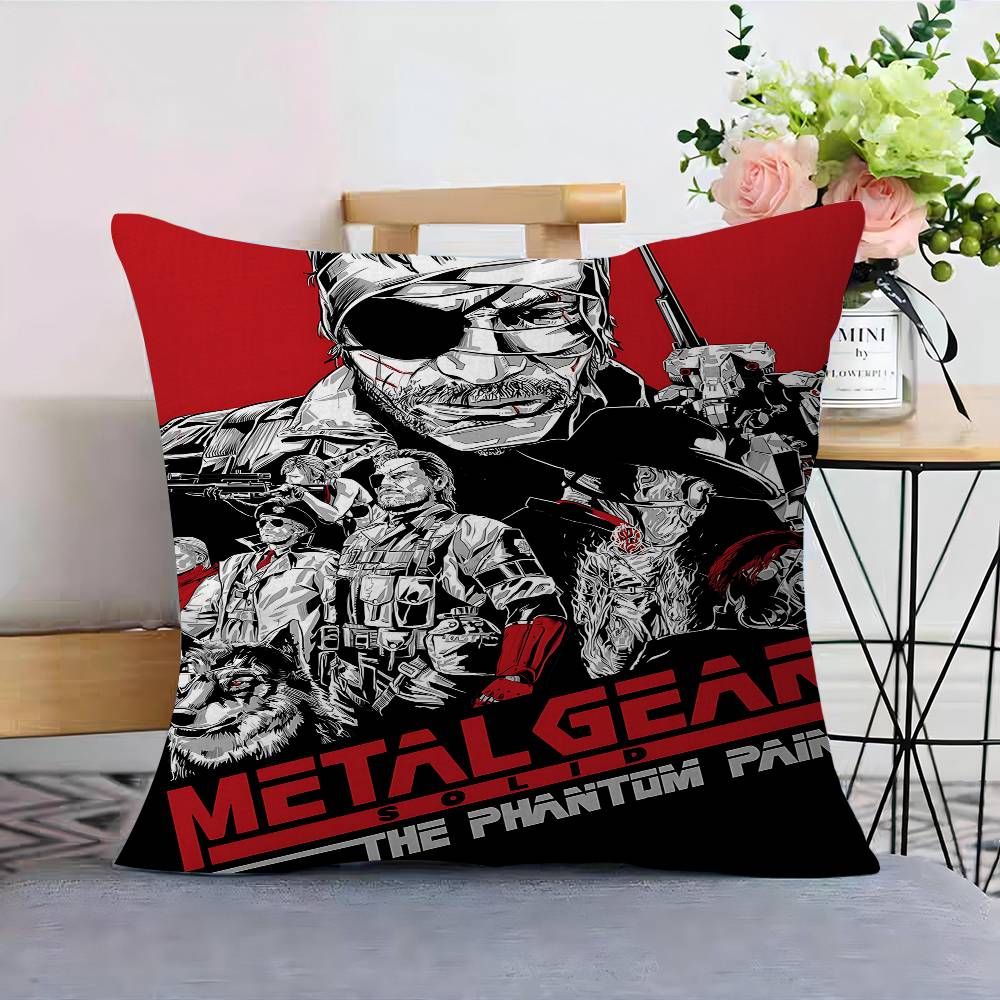 Game Metal Gear Rising Revengeance Pillowcase Toon Gift Cushion Cover Bedroom Home Sofa Chair Seat Decor Pillow Case