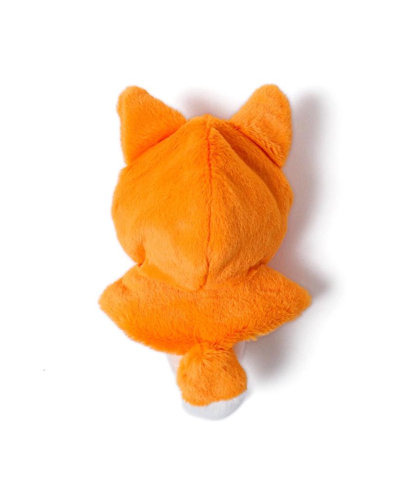 [WEGO] Plush Toy Clothes Cape 10cm Cute Plush Toy Clothes Gift Present Fan Activity Women's F Type A (Animal) Orange
