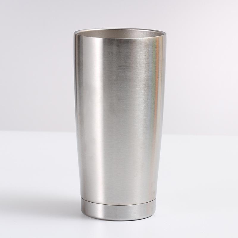 

Автомобільна чашка з нержавіючої сталі, подвійна вакуумна, великої місткості, вакуумна чашка, для вулиці, портативна, чашка для супроводу в автомобілі 20oz