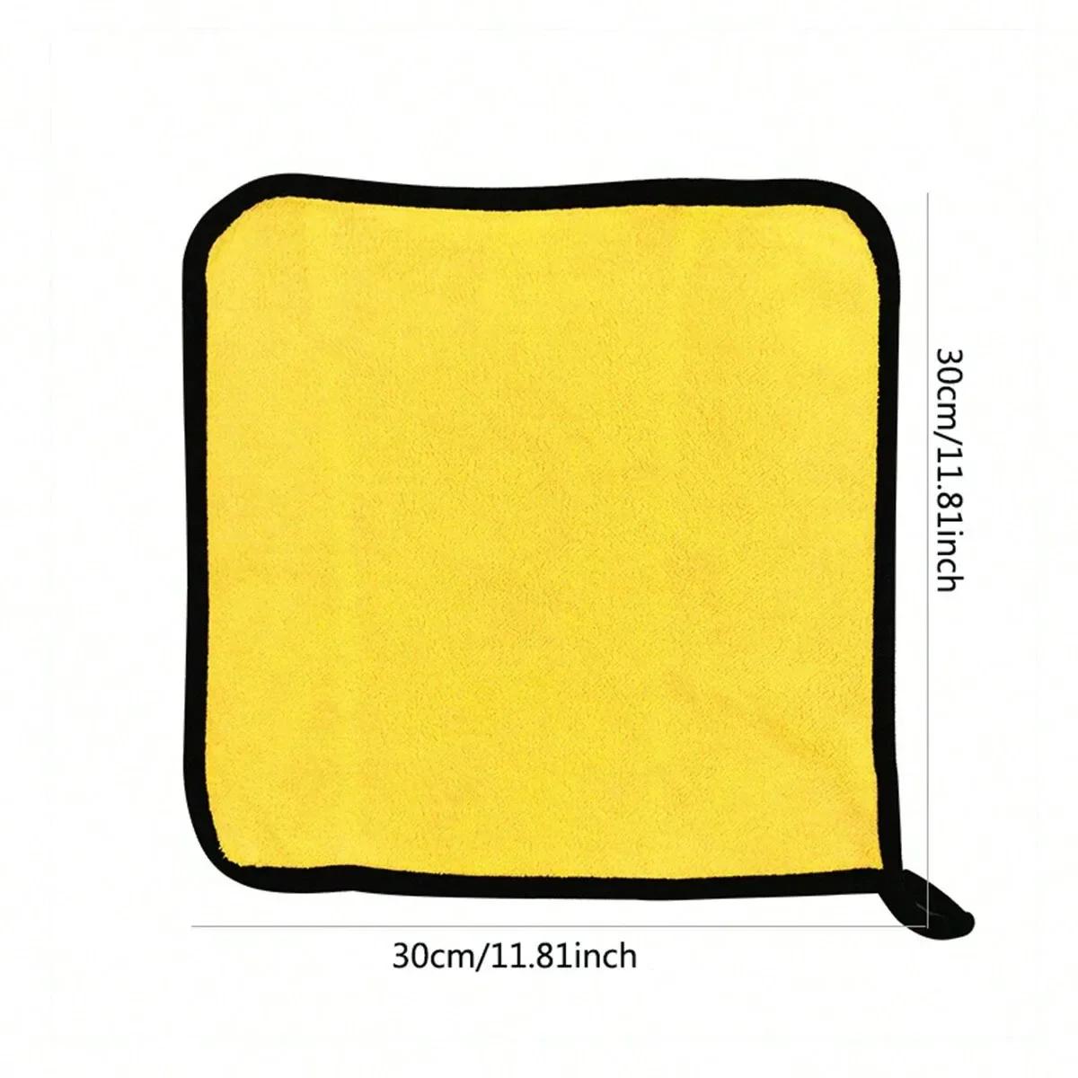 

Wholesale Microfiber Car Wash Cleaning Cloths Thickened Double-sided Auto Detailing Rags Super Absorbent Drying Washing Towels 1pcs
