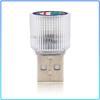 1Pcs USB Car LED Light Auto Interior Atmosphere Light Car Emblem Styling For Alfa Romeo 147 159 Giulietta Giulia Mito Spider Alpha Nheadrest
