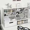 Chic Desk Organizer Jewelry Storage Cosmetics Makeup Brush Storage Box