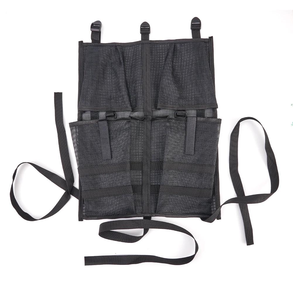Nylon Mesh Kayak Under Seat Storage Bag Kayak Canoe Tool Organization Pouch Sheet