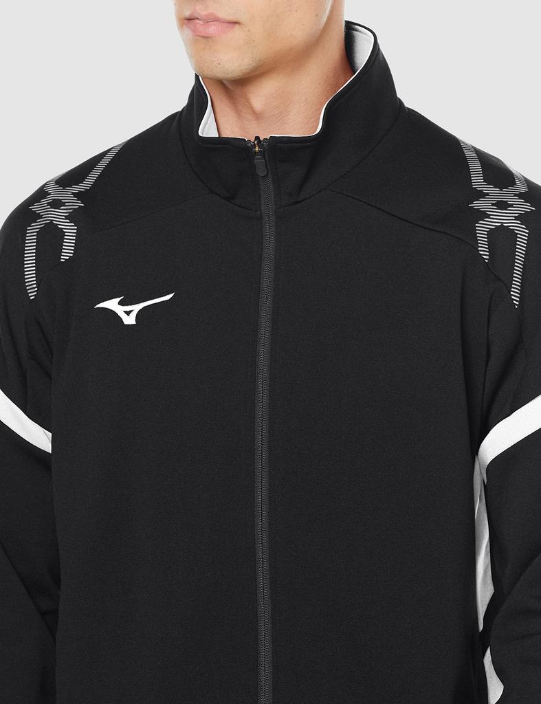 Training Wear MC Line Jacket Sweat Absorbent Quick Drying 32MCA110 Black S [Mizuno] Warm-up