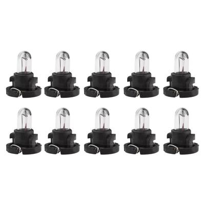 Generische 10 Stück/Satz T3 Halogenlampe einfache Installation, einfach die Blinkerlampe wechseln, geeignet für Ihre Instrumentenbeleuchtung