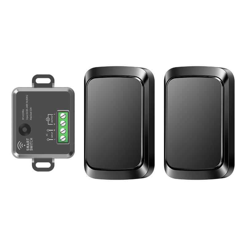Smart Wireless Light Switch, No Wiring, Stick-on, Single/Double Gang, Two-Way Control, 220V.