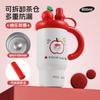 Big Mac Bingba Cup One-click Open Lid Car Thermos Cup Women's Large-capacity Water Cup High Value Straw Coffee Cup