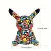 Pokemon Dark Lightning Graffiti Pikachu Pichu Cute Cartoon Anime Figure Stuffed Plush Dolls Toys Girl Kids Birthday Xmas Gifts