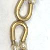 Chanel 01C Faux Pearl  Belt Leather Gold