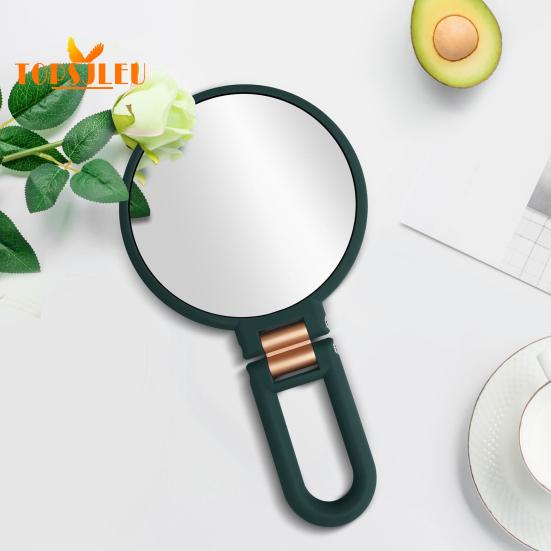 Magnifying Makeup Mirror - Foldable Handle, Portable, 1x15x, Stylish Compact, Versatile Makeup Mirror