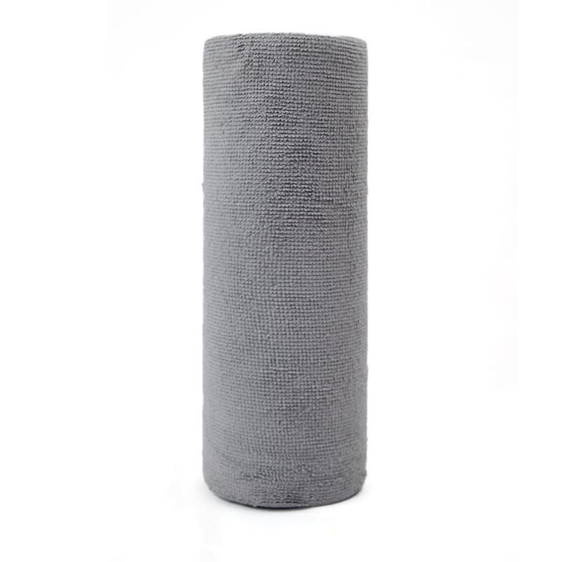 Portable Microfiber Tear-off Cleaning Towel Roll - Reusable Rag for Kitchen, Car, and General Cleaning