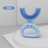 Children's Teeth Oral Care Cleaning Brush Baby Toothbrush 360 Degree U-shaped Soft Silicone Teethers Baby Toothbrush