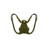 Pleatsmama Mini Bow Backpack Khaki