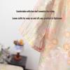Datang Furen New Chinese Style Floral Print Short Sleeve Top