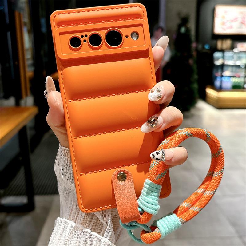 

Liquid Spray Phone Case for Google Pixel 9 Pro/10/6A/7Pro/34XL with Lanyard Pixel 4