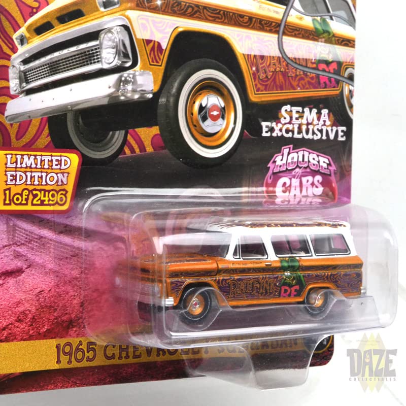 auto world 164 SCALE “SEMA EXCLUSIVE RAT FINK 1965 CHEVY SUBURBAN”