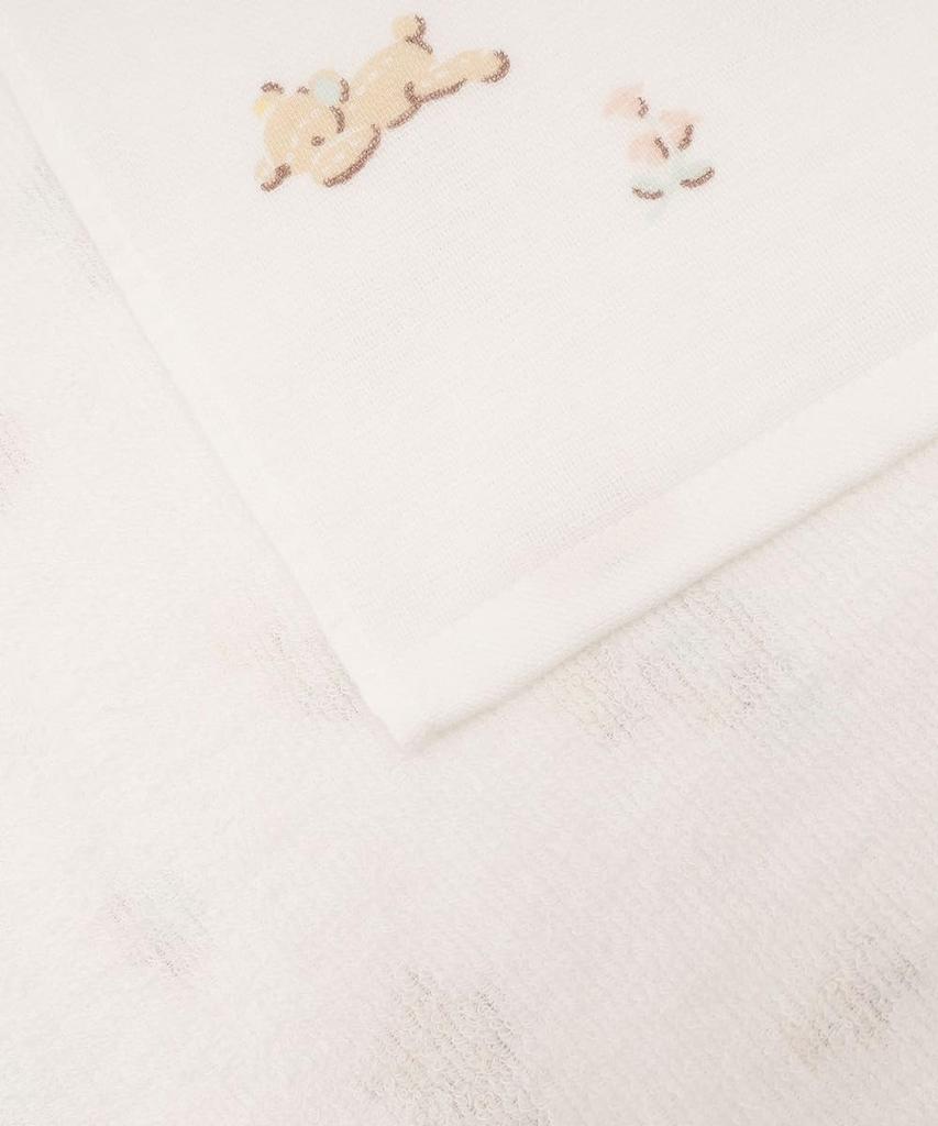 Tea AfternoonTea LIVING Towel blanket HY32 Animal swaddle set of 2 white [Afternoon Living] blanket/gauze