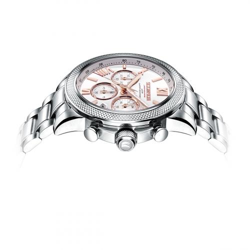 [SCORPION] SCORPION Heka Chronograph Metal Watch SP3342M-WH