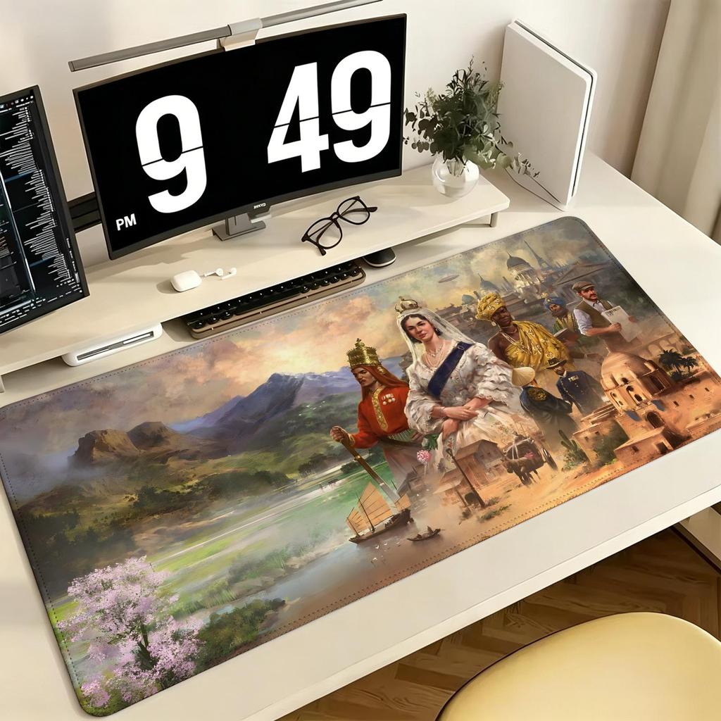 Hot Game Victoria 3 Pro ESports Xxl Gaming Mousepad Extra Large NonSlip Stitched Edge Keyboard Laptop Desk Mat For Pc Gamer