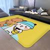 Bear Cartoon Kawaii D-Dudu B-Bubu Door Mat Washable Non-Slip Living Room Sofa Chairs Area Mat Kitchen Doormat Area Rug