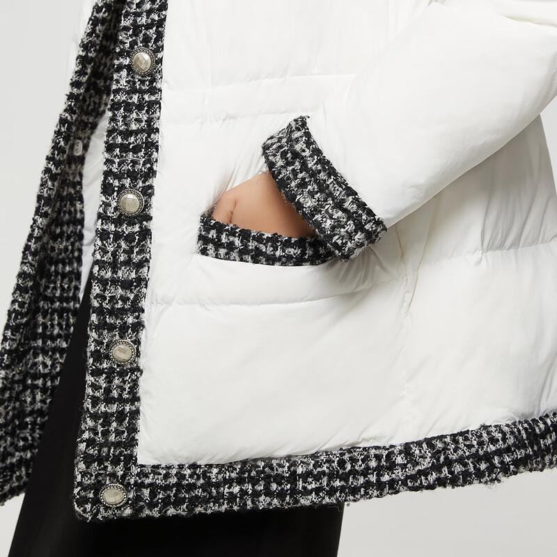 Elegante Daunenjacke mit langen Ärmeln von Tatu für Damen