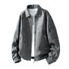 Neue Herbst- und Winter Herren Große Größe Wildleder Amerikanische High Street Jacke Wildleder Fliegerjacke Hong Kong Stil Jacke Trend