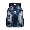 Custom J-Jujutsus K-Kaisens Laptop Backpack Men Women Fashion Bookbag for School College Students Cartoon Manga Bags