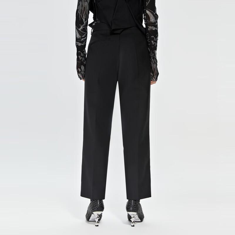 JNBY Women's Straight-Leg Cropped Casual Trousers