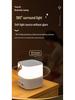 Rechargeable LED Touch Night Light: Warm, Soft Eye-Friendly Bedside Lamp for Nighttime Comfort