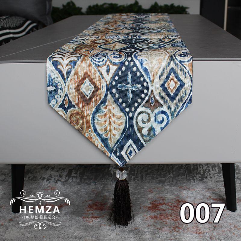 

Cotton Linen Aite Laise Cabinet Runner Shoe Cabinet Cover Cloth Cover Towel Coffee Table Cloth and Tablecloth Table Runner Bed Runner Tea Table Mat 007 33cm x 145cm