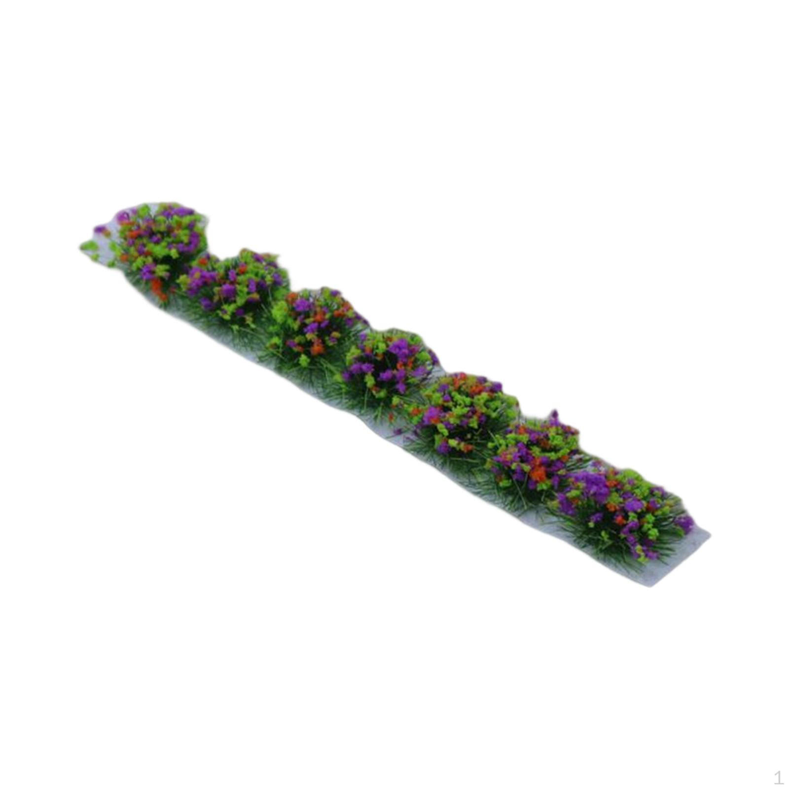 

cute Grass Tufts garden Decor Bushy Miniature Tuft for Scene Layout Building Model Micro Фіолетовий