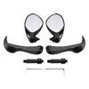 Bar End Mirror Set 18-22 Mm Handlebar Motorcycle Handguard Mirrors Universal