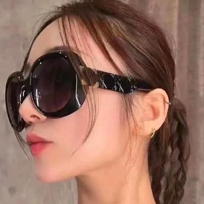 Fashion Sunglasses Stylish Anti-Ultraviolet Sunglasses Personality Round Glasses