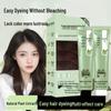 Trendy Color Plant-Based Hair Dye Cream for Salon & Home, Large Capacity, Gray Coverage
