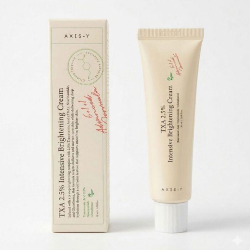 

AXIS-Y TXA 2.5% Intensive Brightening Cream Dark Spot Correcting Tone-Up Moisturizer 50ml K-Beauty