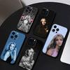 J-Singer B-Britney Spears   Phone Case For iPhone 16,15,14,13,12,17,Pro Max,Plus Silicone Black Case