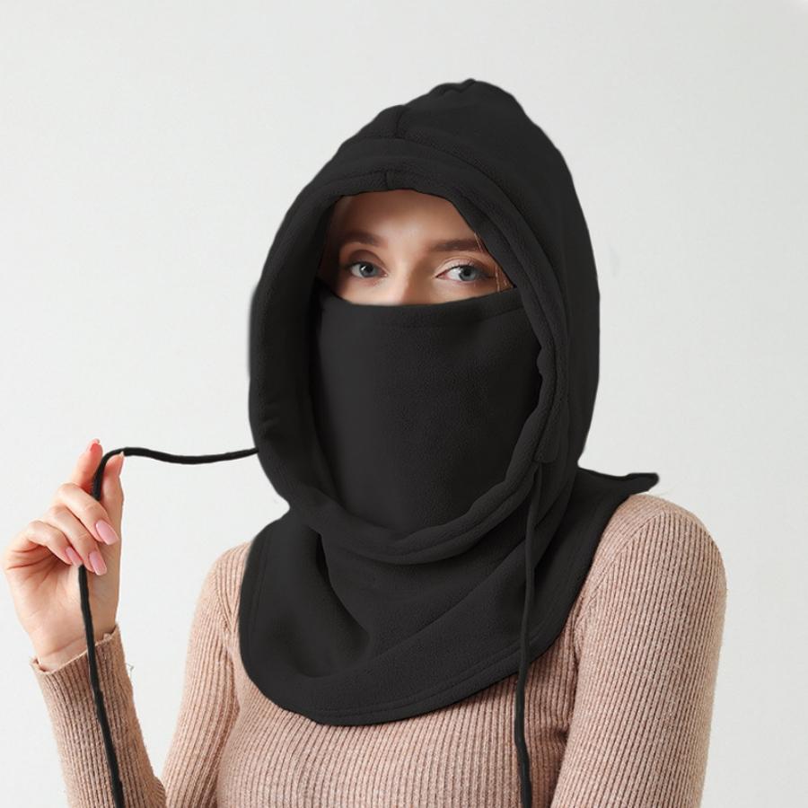 Balaclava For Men Women Windproof Ski Mask Winter Warm Hood Polar Fleece Hat Scarf Integrated For Cycling Outdoor Sports