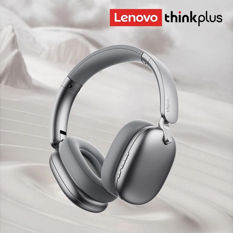 Original Lenovo TH60 Game Over-ear Headset Wireless Bluetooth 5.4 Noise Cancelling HD Call Headphones Low Latency Stereo Earbuds Sport With Mic Pods