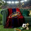Canadiens Hockey Team Throws Blanket Flannel Blankets Plush for Couch Bed Gifts for Men Women Travel Picnic Blanket Christmas Fan Gifts