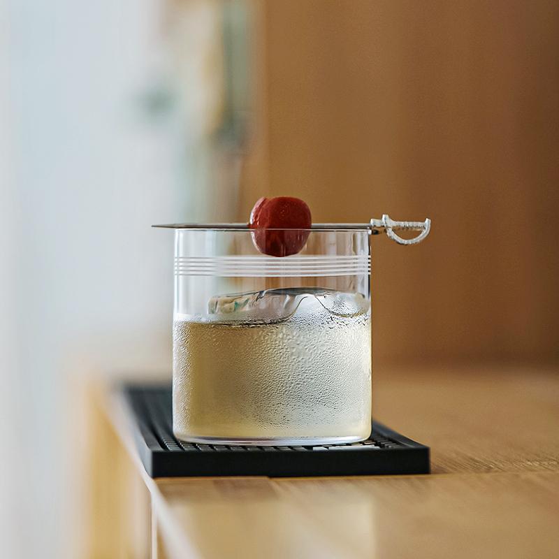 WK5201 CRISON Lightweight crystal patterned water cup, juice cup, Collins cocktail cup Old Fashioned Whiskey glass