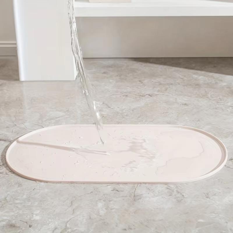 Silicone Pet Food Mat Waterproof Non-Slip Pet Feeding Placemat for Floor Protection, Easy To Clean Cat and Dog Bowl Tray Owners