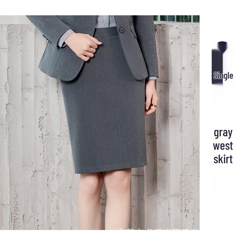 

Женский двубортный костюмный набор: Простой и элегантный блейзер с длинным рукавом для осени/зимы 2025. Профессиональная одежда для поездок на работу. S