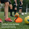 Football Cone Straps Disc Storage Harness 4 Pieces Quick Release Sports Cone Straps For Football Outdoors Daily Workout