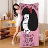 Cute Cartoon M-Mafalda Bath Towel Microfiber Soft Water Absorbing Breathable For Girl Kids Decorative Cartoon Beach Towel