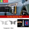 For Kia Sportage 2026 Car Headlight Protective Car Film Front Headlamp Transparent Black TPU Exterior Sticker Car Accessories