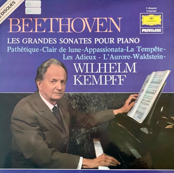 

LP Record LUDWIG VAN BEETHOVEN WILHELM KEMP Les Grandes Sonates Pour Piano 2726042 Deutsche Grammo France Classical Used